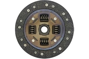 XYZIL 66591-13300 67980-13400 7.25" Clutch Disc Disk Compatible with Kubota Tractor B4200 B5100 B6000 B6100 B7100 B1550HST-D B1550HST-E B1750HST-D B1750HST-E B1550D B1550E B1750D B1750E 66905-13300