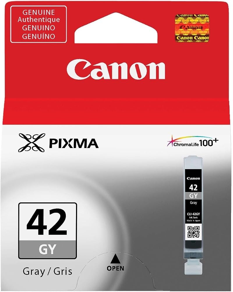 Canon CLI-42GY Grey Ink Cartridge for PIXMA PRO-100 PRO-100S - New