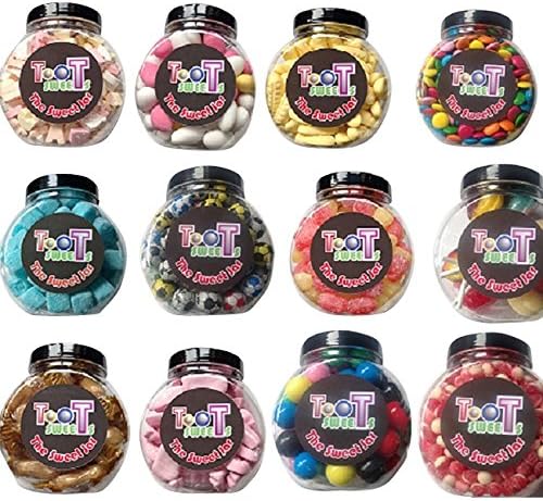 The Sweet Jar Sweets and Chocolate Cookie Sweetie Jars Gift (Fried Eggs)