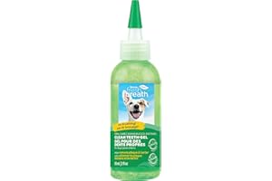 TropiClean Clean Teeth Gel for Dogs | Dog Dental Care | Dog Toothpaste | Breath Freshener | Easy Teeth Cleaning | Made in The
