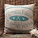 The Country House Collection Small Mermaid Kisses Pillow (8x8)