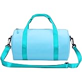 Small Gym Bag for Women Lightweight Mini Sport Bag Gym Tote Bag Duffle Pack for Workout Yoga Swimming Dance(SkyBlue)