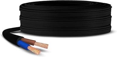 Primes DIY 3182Y 2-Core Flexible PVC Mains Cable 0.75mm 3m BASEC
