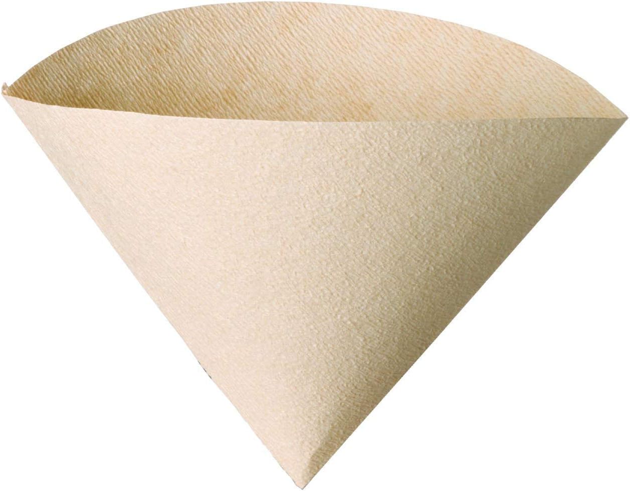 Hario V60 Paper Coffee Filters, Size 02, Natural, Tabbed: Disposable Coffee Filters: Kitchen & Dining