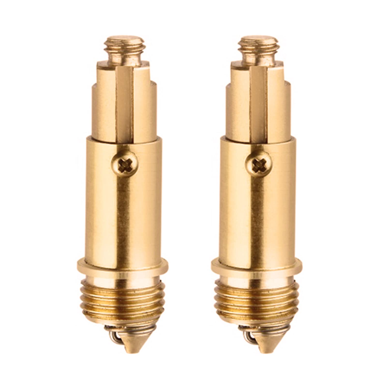 Basin Pop Up Click Clack Brass Plug Bolt, Replacement Screw for Most Sink Basin Drain Stopper (2pcs)