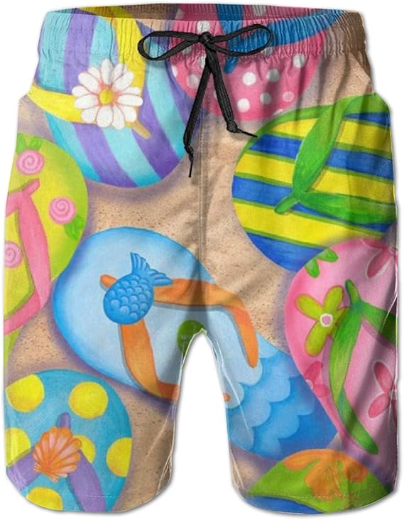 Amazon Co Jp 面白いフリップフロップ 水着 メンズ 海パン サーフパンツ ビーチパンツ 水陸両用 通気速乾 スイムパンツ 短パン オシャレ 人気 服 ファッション小物