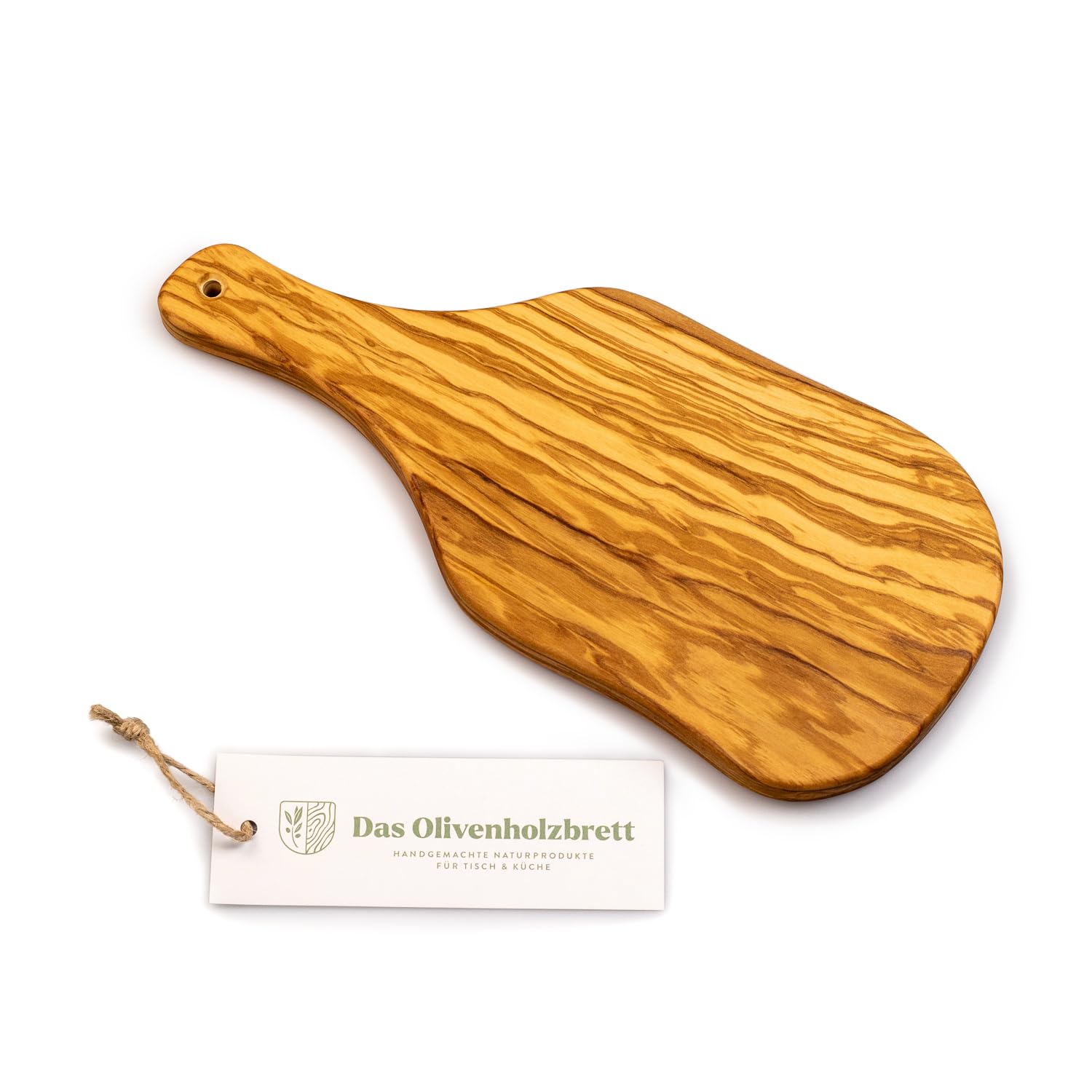 Cutting Board Sandwich Board Breakfast Board with Handle Quality Cut - 9.84" — image 1