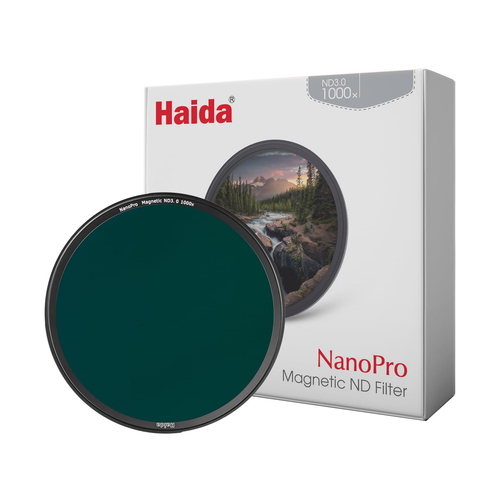 Haida 67mm Magnetic ND1000 Filter with Adapter Ring Magnetic Neutral Density Filter — image 1