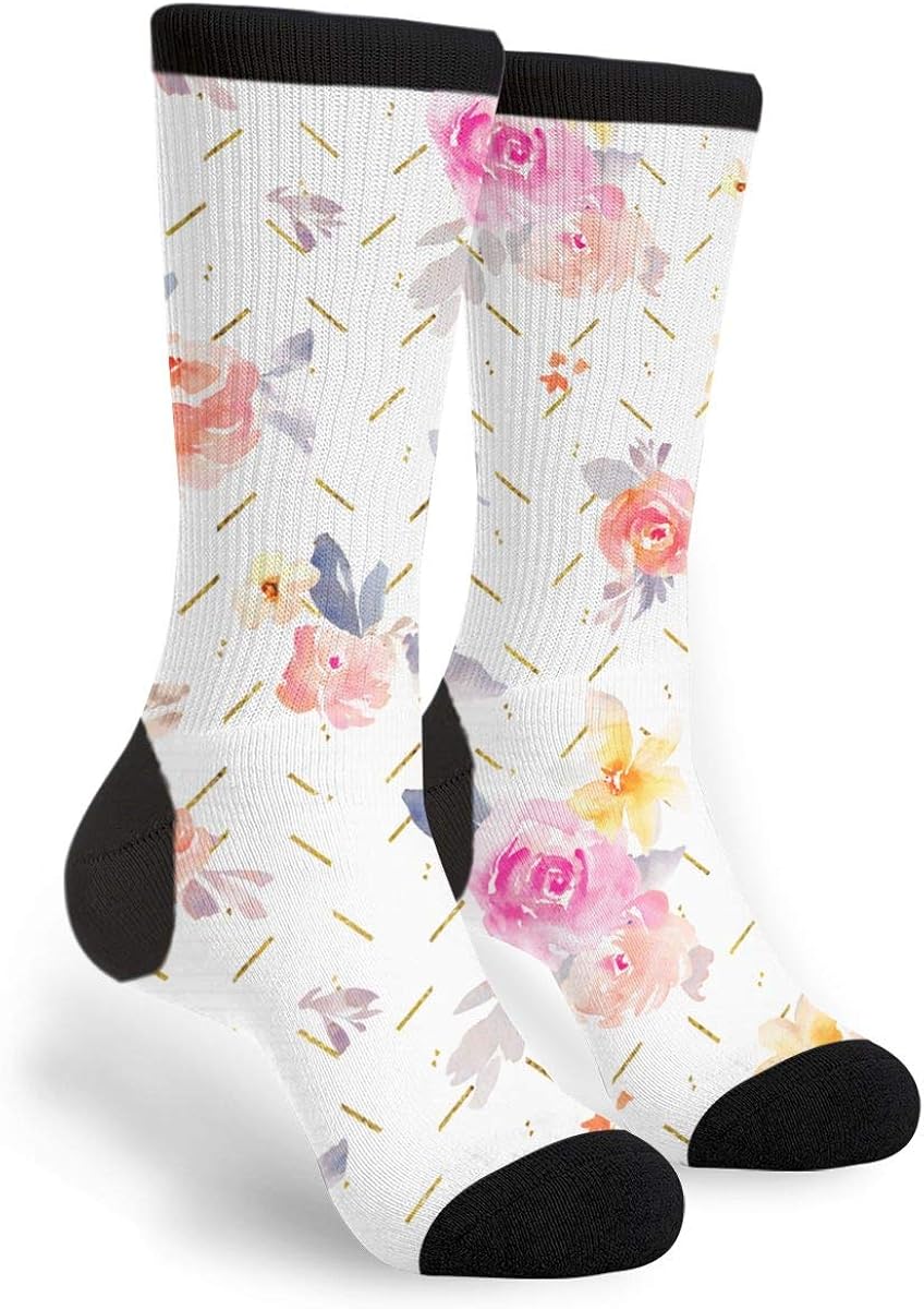 Navily Dash Floral Men And Women Leisure Fashion Funny Cute Warm And Durable To Wear Color Socks