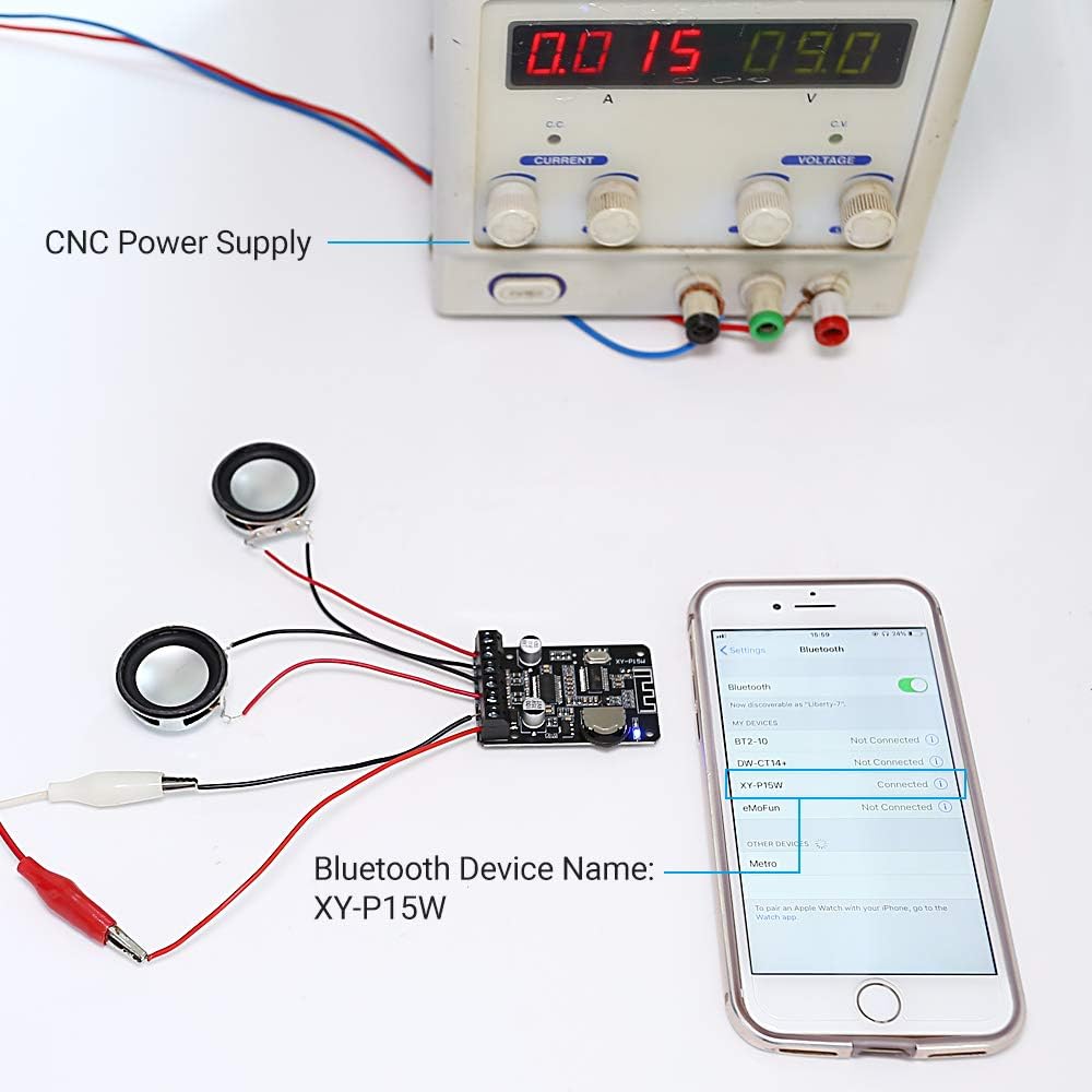 Bluetooth 4.0 Audio Receiver Module - 5V Stereo Power Amplifier Template 2 thumbnail image