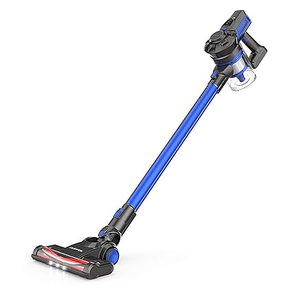 Jashen Lightweight Cordless Vacuum Cleaner 180w 12kpa Powerful Suction 2 In 1 Handheld Stick Vacuum With Rechargeable Battery And Led Lights For Hardwood Floors Carpets Rugs And Pet Hair Cars Amazon In Home