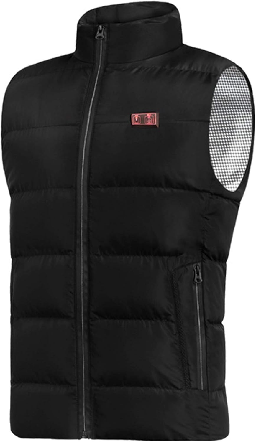Chaleco Calefactable Con 9 Zonas De Calor - Ligero, Impermeable, 3 Niveles De Temperatura, Ideal Para Invierno Y Exteriores