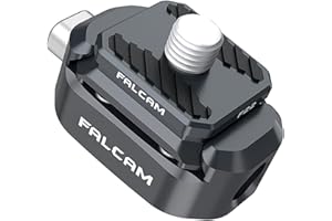 ULANZI FALCAM F22 Quick Release Kit for Insta360, Panoramic Camera Mounting Adapter Convert 1/4" Thread to F22 QR System, Camera Accessory for Insta 360 ONE RS, ONE RS 1-inch, ONE X/X2/X3/Go 3/Ace Pro