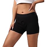QMROCHE Strap on Underwear Strapless Boxer Brief