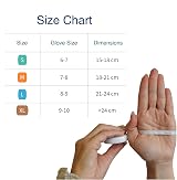 ABENA Nitrile Gloves Small Pink Powder Free Latex Free 100 Pack Medical view 6