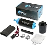 QFS 255LPH Performance Fuel Pump w/Installation Kit - In-Tank, Universal Fit, Interchangeable w/ GSS341