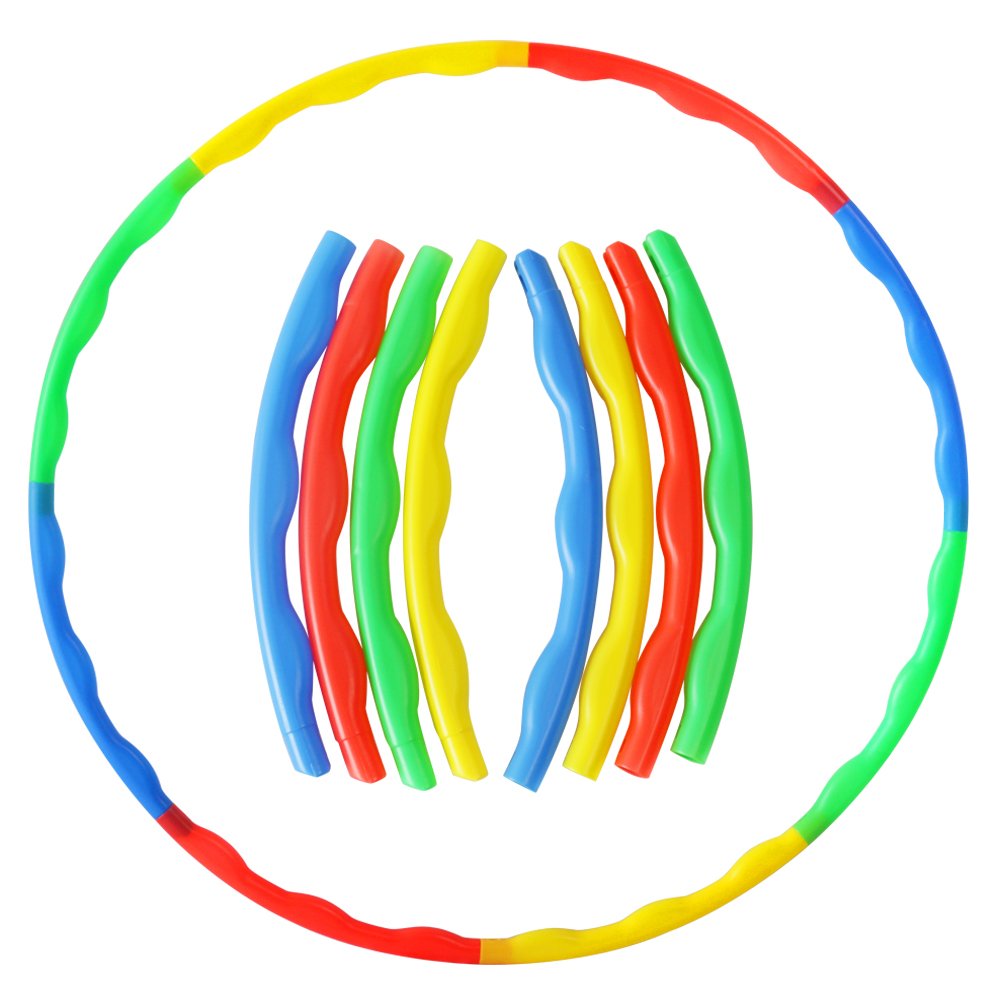 Akokie Hula Hoop Kids, Hoop Kit Game, Outdoor Toys Garden Ring Dia 75 CM Play for Girls Boys 3 4 5 6 Years Old
