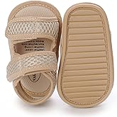 E-FAK Baby Boys Girls Summer Sandals Outdoor Beach Anti-Slip Rubber Soft Sole Newborn Toddler First Walker Shoes 0-18 Months