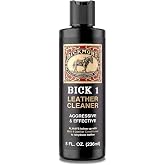 Bickmore Bick 1 Leather Cleaner 8 oz | Removes surface dirt, grime, sweat and salt, safe on properly tanned materials and every color, including white, made in USA.