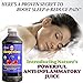 #1 Montmorency Tart Cherry Juice Concentrate - 100% Pure Best Organic Tart Cherry Juice - Safe Natural Sleep Aid - 16 Oz.