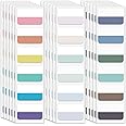 Lumintutu 18 Colors 360pcs Sticky Index Tabs, Large Book Annotation Tabs Repositionable Page Markers Labels for Notebooks, Bible, Binder, File Folder, Planner and Journaling Supplies (1.8×1.1 Inch)