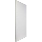 ATS Acoustics Sound Absorbing Acoustic Panel 24" x 48" x 2" Beveled Edge (Ivory)