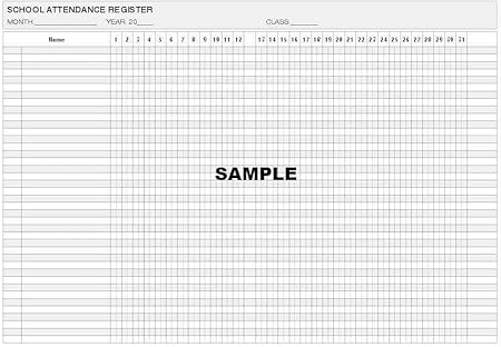 pretend school register
