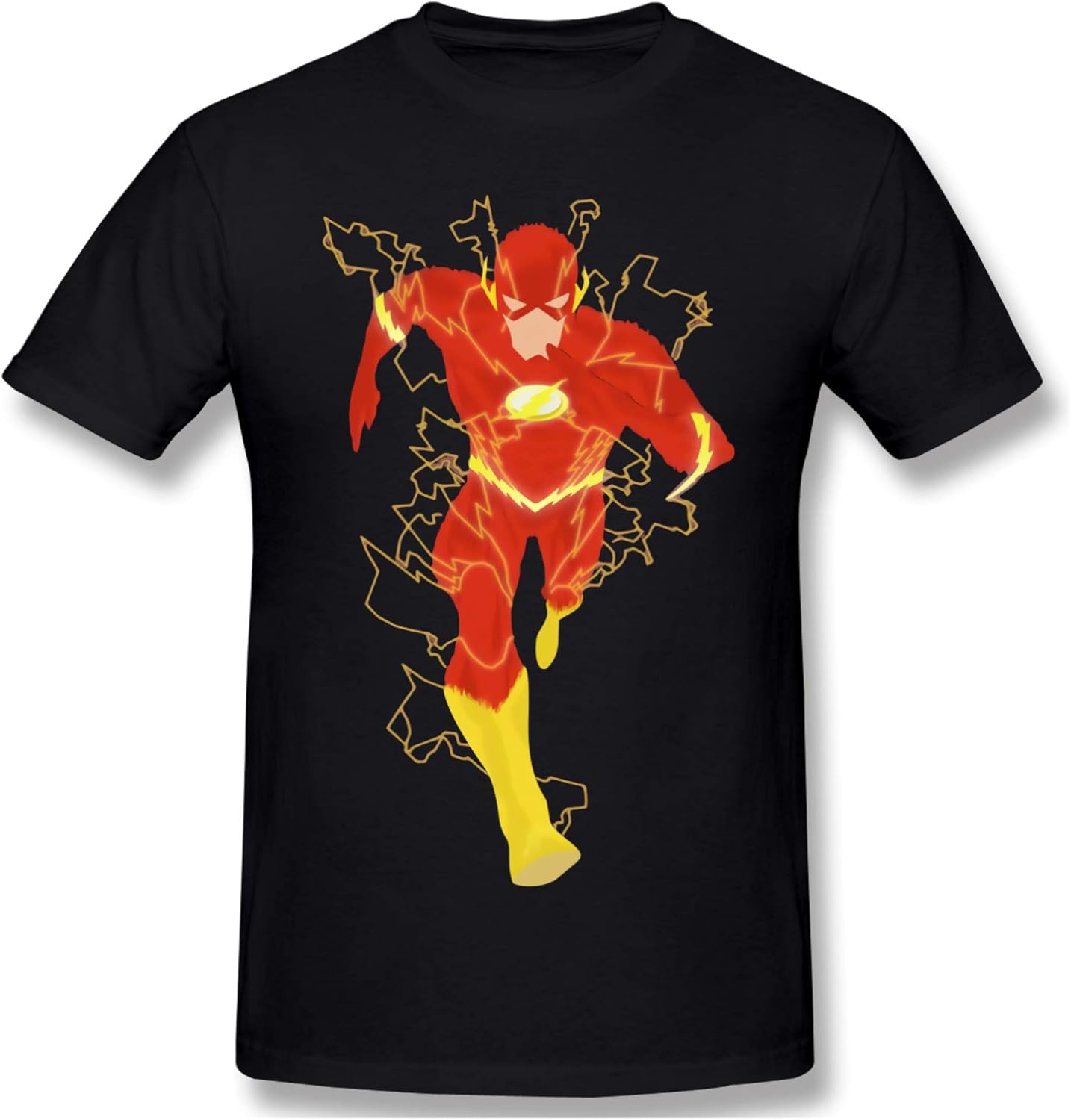 The Flash Fashion Men's Basic Short Sleeve TShirtBlack Amazon.ca