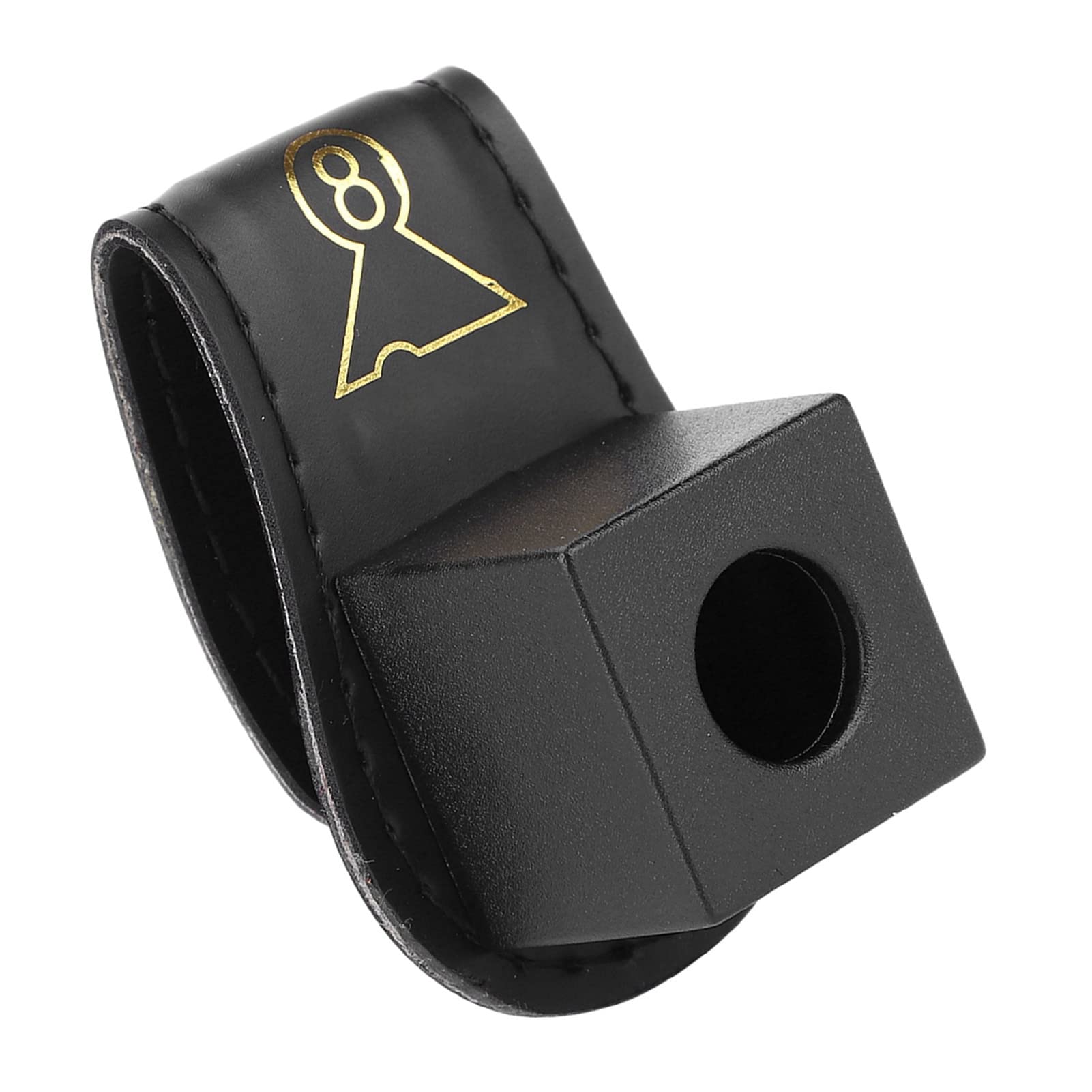 Magnetic Pool Chalk Holder with Leather Belt Clip, Snooker Billiards Accessory for Secure Chalk Storage