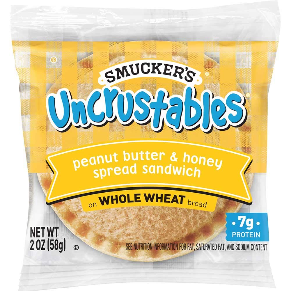 Amazon Com Smuckers Uncrustables Peanut Butter And Honey Spread