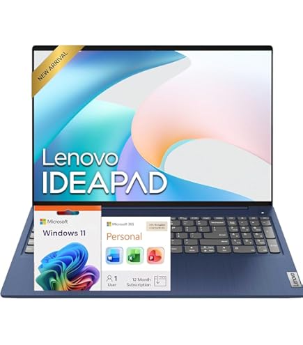 Amazon.com: Lenovo IdeaPad Slim 3 15ABR8 Laptop / 15.6