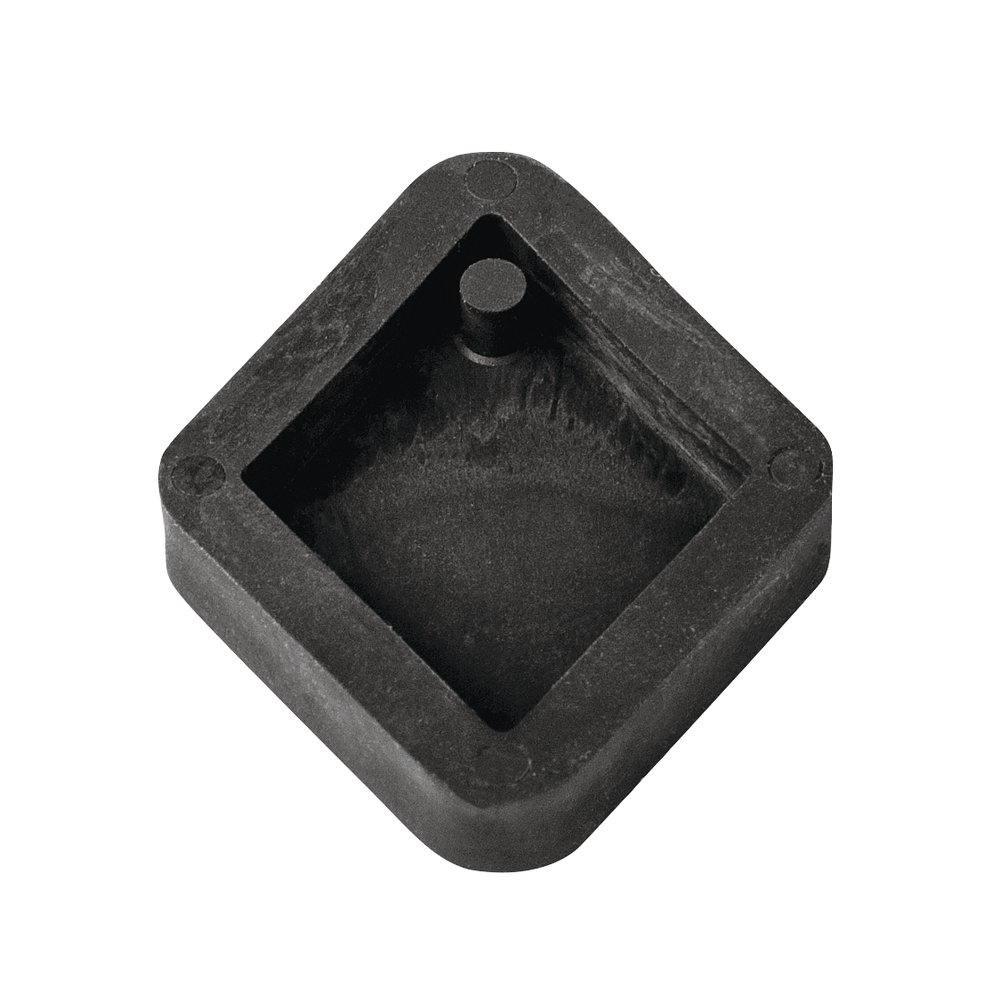 RAYHER Tag Rhombus Casting Mould, 2.9 x 3.9 cm, Black