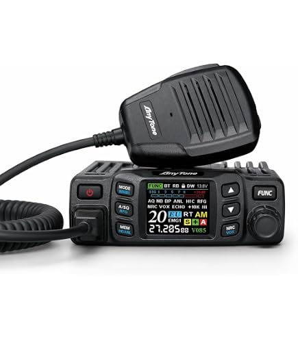 Amazon.com: AnyTone AT-5289 II 10 Meter Mobile Ham Radio, 60W AM