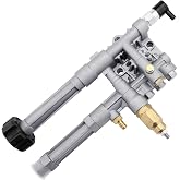 AR42940 Pressure Washer Pump Head Aluminum, Fit for SRMW2.2g26/RMW 2.2g24 | ,Compatible with Troy Bilt AR Pump RMW2G20, RMW2G24, RMW2.2G20D, RMW2G25, RMW2G23B Pump Head, Replaces# AR42518, AR43061