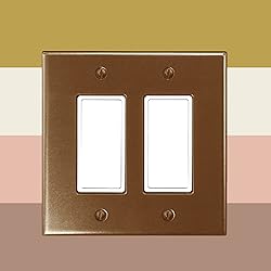 Questech Decor Double Rocker Light Switch
