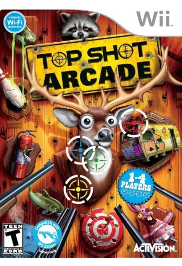 Nintendo　wii　カセット Amazon.com: Top Shot Arcade - Nintendo Wii : Activision Inc