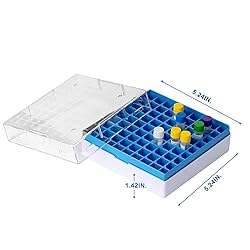 CryoKING 2in 81-Well PC Lab Freezer Box Cryo Boxes