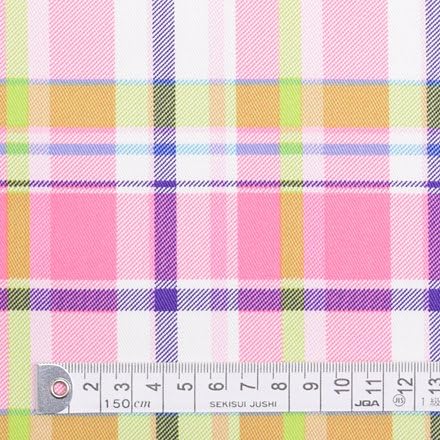 Amazon 50cm 数量 5 から 10cm単位でカットいたします 商用利用ok マドラスチェック ピンク ツイル生地 ハンドメイド 手作り用 生地 商用利用可能 表示価格は10cmあたりの価格です T レース 通販