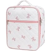 honitty Lunch Box for Women,Adult Small Lunch Bag,Reusable Insulated Lunch Box,Quilted Portable Lunch Bags