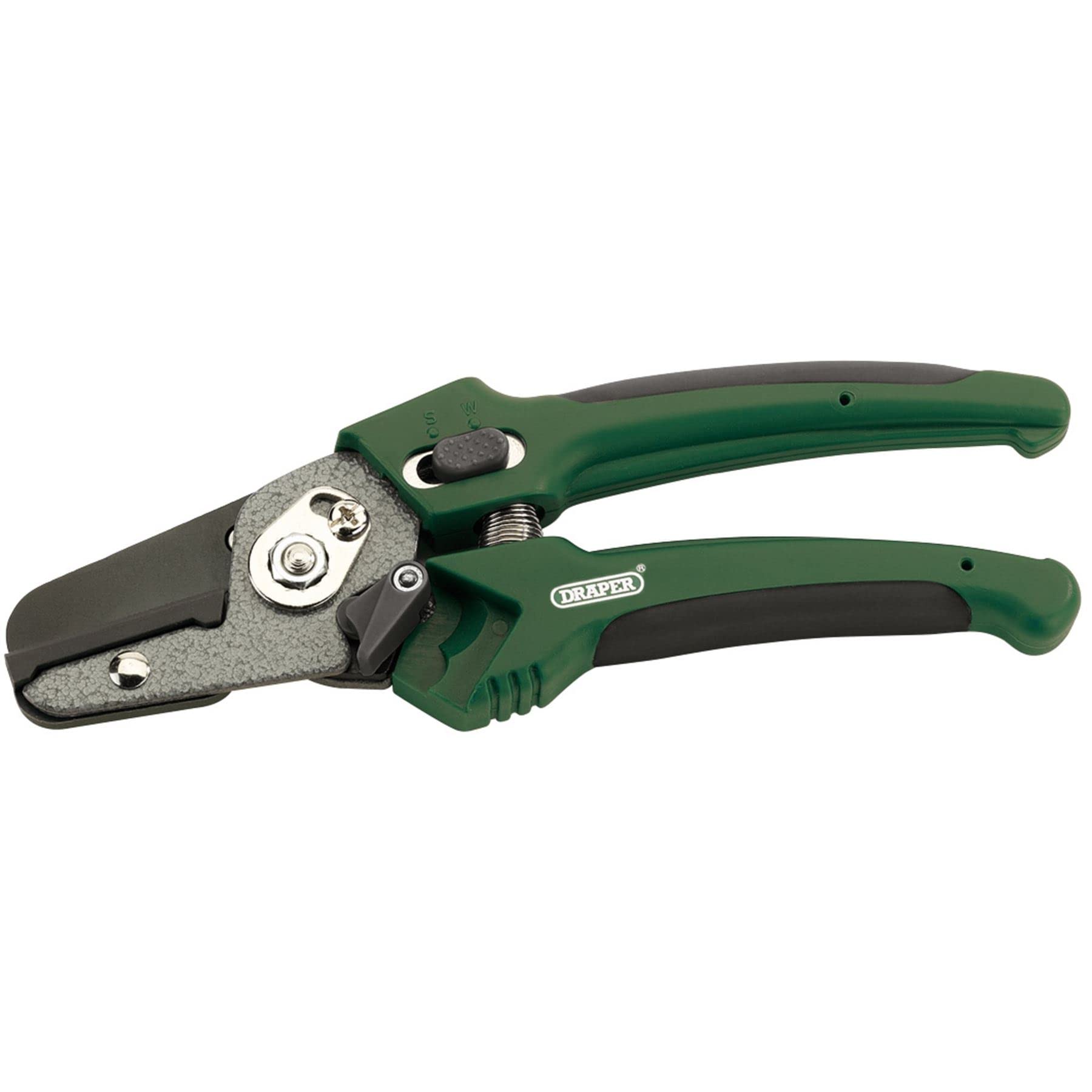 Draper 45315 Soft Grip Anvil Pattern Secateurs, 200mm