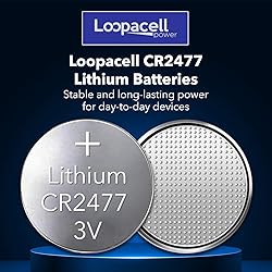 LOOPACELL CR2477 3V Lithium Cell - 3V Long Lasting