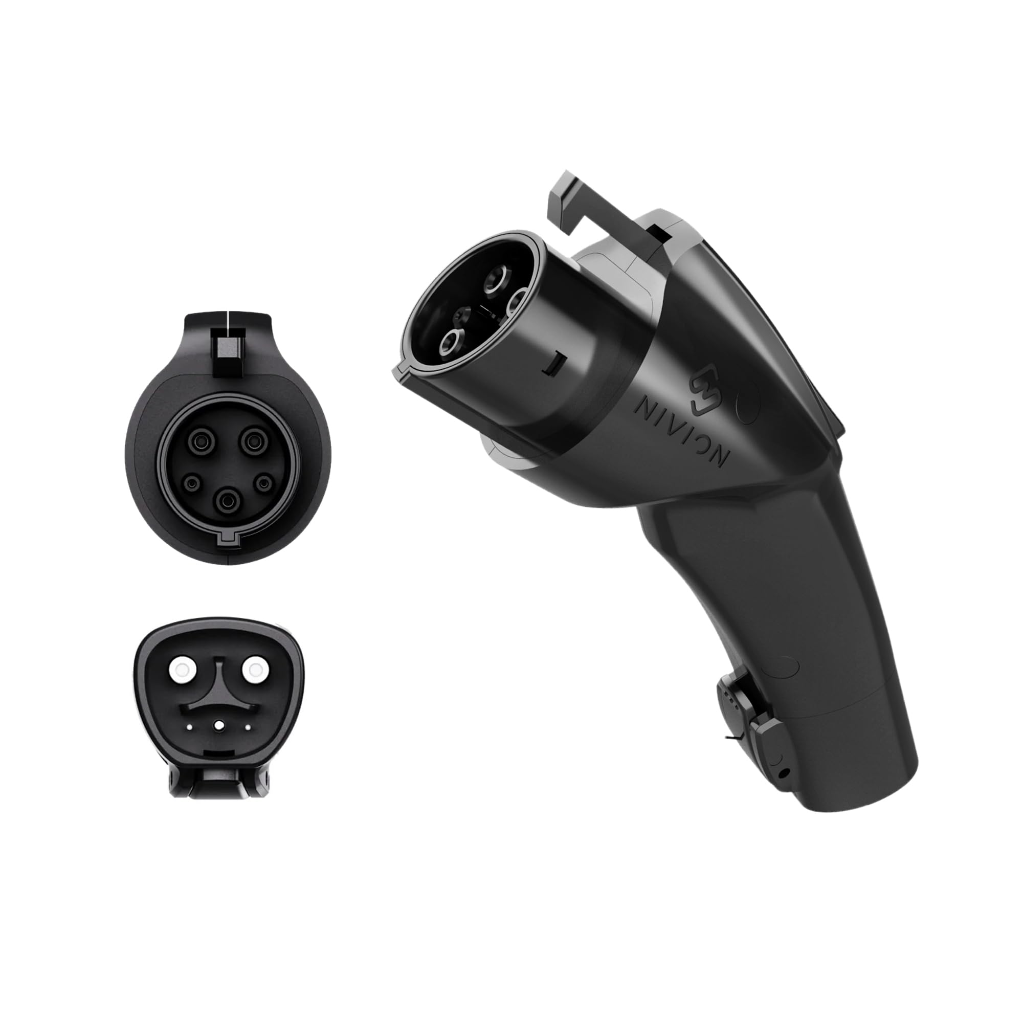 Photo 1 of [Upgraded] NIVION 80A NACS (AC) to J1772 Charging Adapter –250V for J1772 EVs & PHEVs - Compatible with Connectors, Wall and Mobile Connectors and Destination Chargers (NOT for Jeep 4xE)