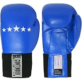 Contender Fight Sports Amateur Competition Gloves | Faux leather boxing gloves featuring USA Boxing required IMF Tech foam padding, attached thumbs, and a secure hook &amp; loop fit