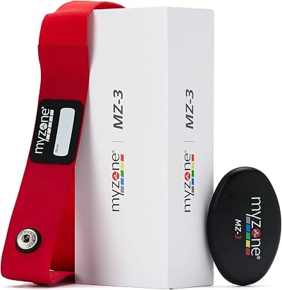 Myzone MZ-3 Physical Activity Chest Strap Heart Rate Monitor