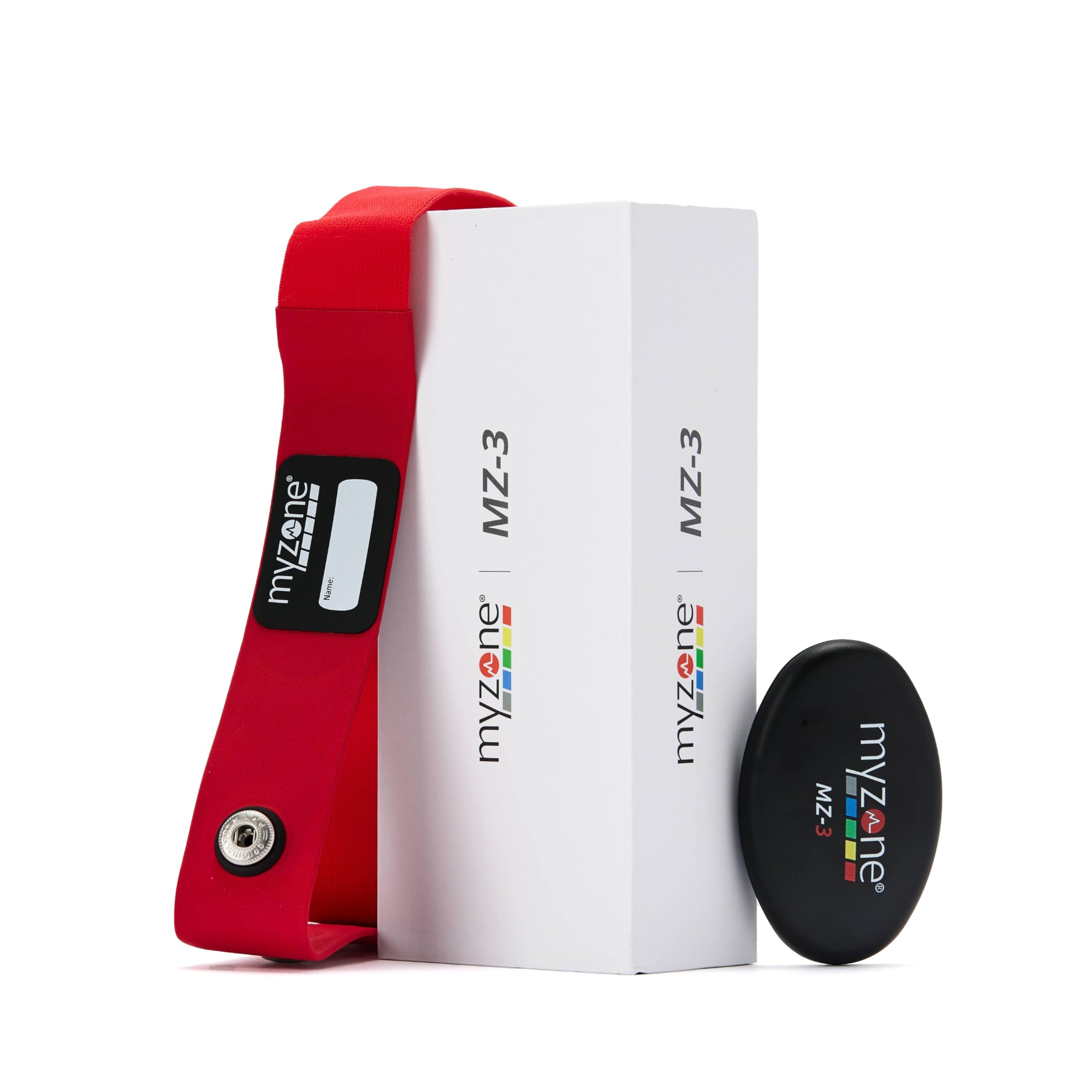 Myzone MZ-3 Physical Activity Chest Strap Heart Rate Monitor - Fitness & Activity Tracker