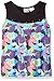 Jacques Moret Girls' Spotted Strokes Gymnastics Printed Tank