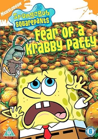 Spongebob Squarepants Fear Of Krabby Patty Dvd Amazon Co Uk Spongebob Squarepants Dvd Blu Ray