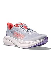 Hoka Women's Mach 6 Sneaker, Pale Dusk/Gull, 5 Wide