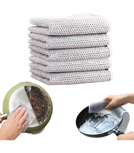 Naroa Copper Scrubbing Pads 3 Pack | 2-Ply Non-Abrasive Metal