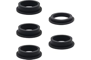 Koatukys 11228 11412 L-Shape O-Ring Gasket 25013 Set Replacement for Intex Sand Filter Pumps Motor and Hose Seals Set (4 Pcs 11228 + 1 Pcs 11412)